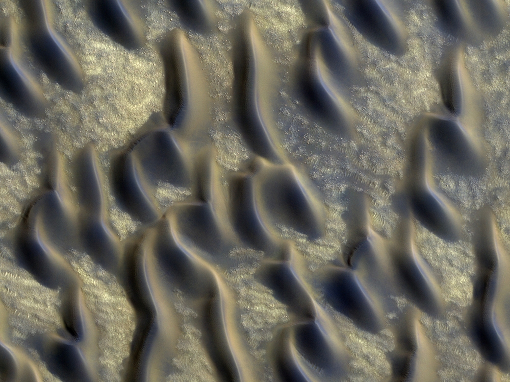 Mars Volcanic Glass May Be Hotspot for Life
